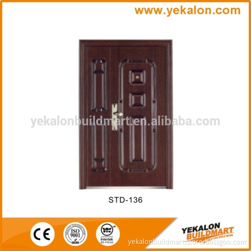 Yekalon STD-136 Mother and son door security stainless steel solid door